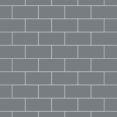 Monument Grey Metro Tile Multipanel Wall Panel